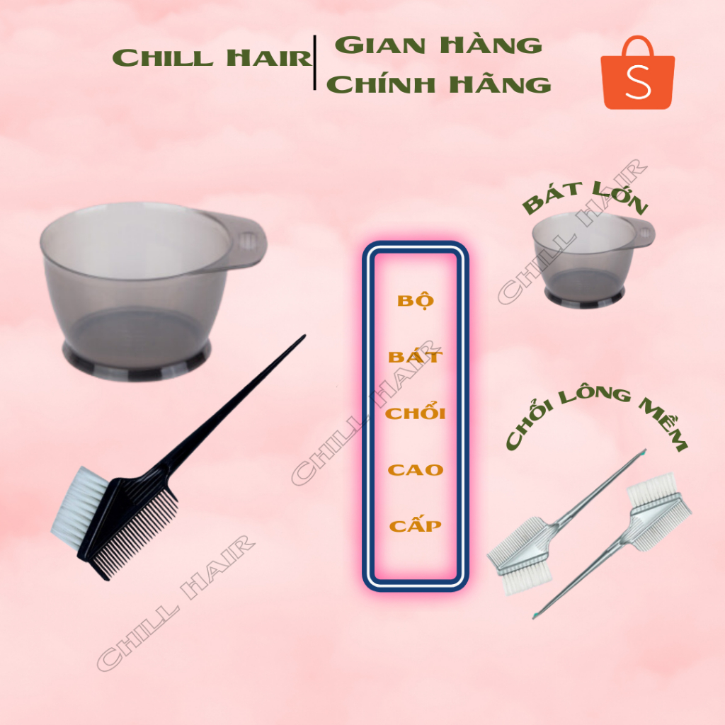 DỤNG CỤ NHUỘM TÓC CAO CẤP  CHILL HAIR PRO