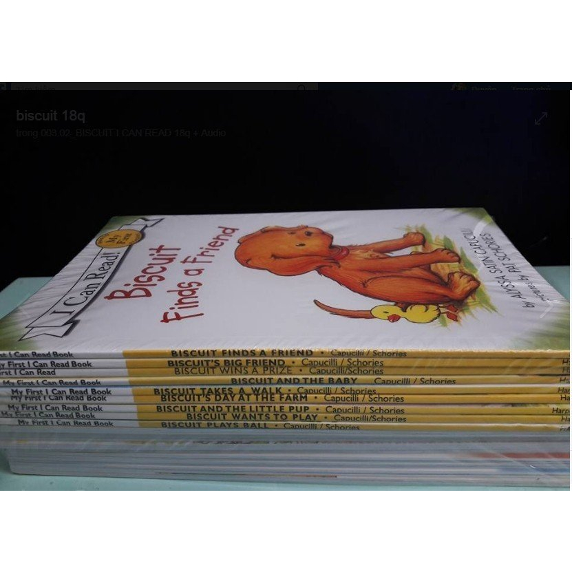 Sách - I Can read Biscuit - bộ 28 cuốn