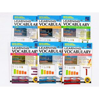 Sách - Learning Vocabulary - bộ 6 cuốn