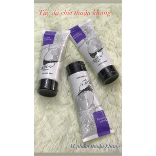 Tẩy tế bào chết mặt The Face Shop ngọc trai Hàn Quốc Smart Peeling White Jewel 120ml trắng da da chết