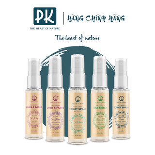 Xịt Phòng Tinh Dầu Sả Chanh Hữu Cơ Organic 24Care 50ML - Kháng khuẩn - Khử mùi hôi - Đuổi muỗi, côn trùng - Định tâm