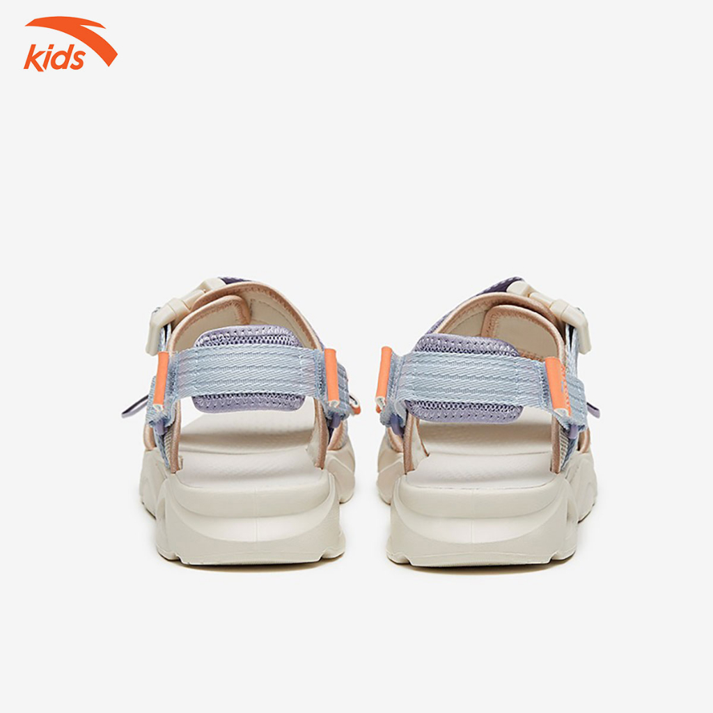 Sandals Thể Thao Bé Gái Anta Kids Siêu Nhẹ, Quai Dán Tiện Lợi, Mặt Lưới Thoáng Khí W322336923