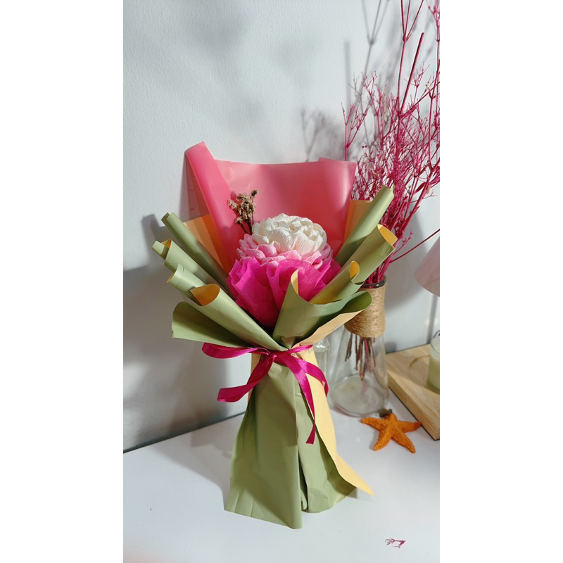 QUÀ TẶNG Bó Hoa Hồng , hoa giấy, Hoa Sáp Thơm Tặng Người Thân Yêu, Hoa Tình Yêu, Sinh Nhật, Ngày Lễ,