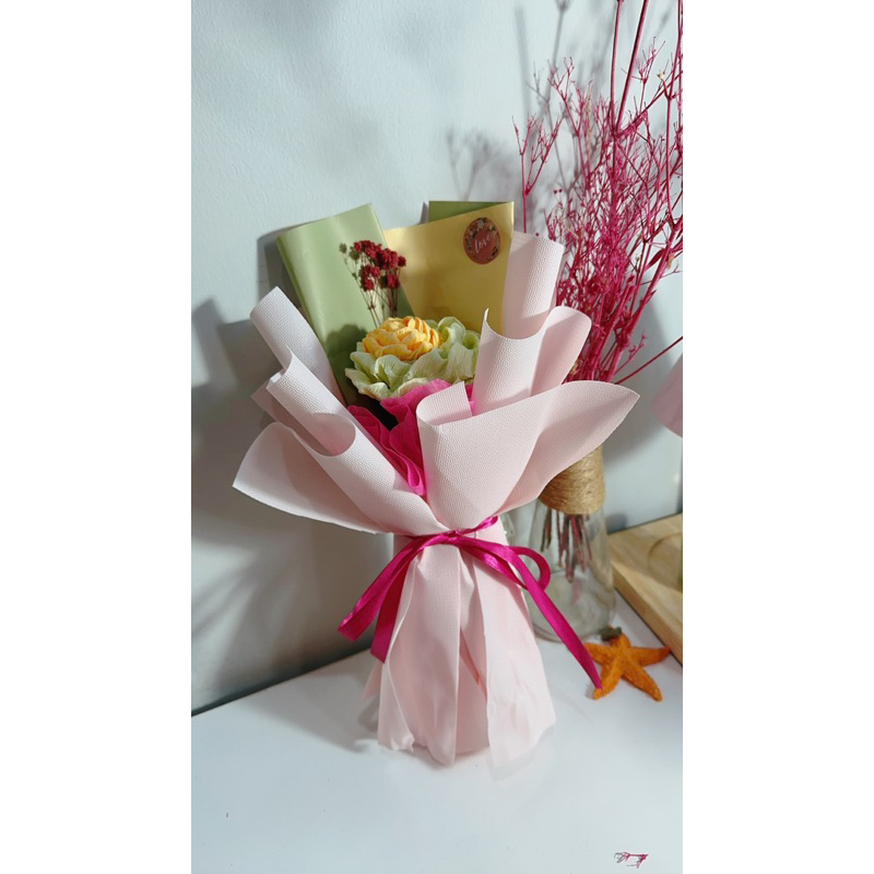 QUÀ TẶNG Bó Hoa Hồng , hoa giấy, Hoa Sáp Thơm Tặng Người Thân Yêu, Hoa Tình Yêu, Sinh Nhật, Ngày Lễ,