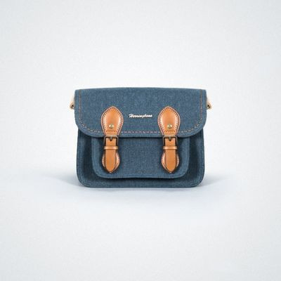 Túi đựng máy ảnh Herringbone Papaspocket V4 Micro - Navy color (Thương hiệu Hàn Quốc)