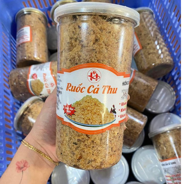 ruốc cá thu - chà bông cá thu - đặc sản Quảng Ninh 500gr❤️TMart - Thực phẩm sạch