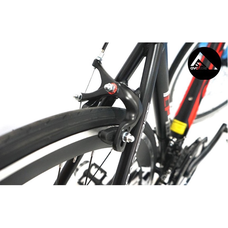 Xe đạp đua giá rẻ đường trường GaLaXy LP400 Bike mới 2023 Khung nhôm, tay lái cong cụp