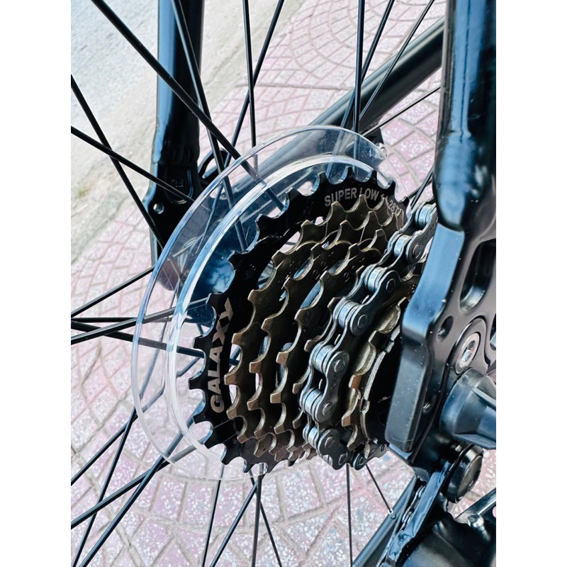 Xe đạp đua giá rẻ đường trường GaLaXy LP400 Bike mới 2023 Khung nhôm, tay lái cong cụp