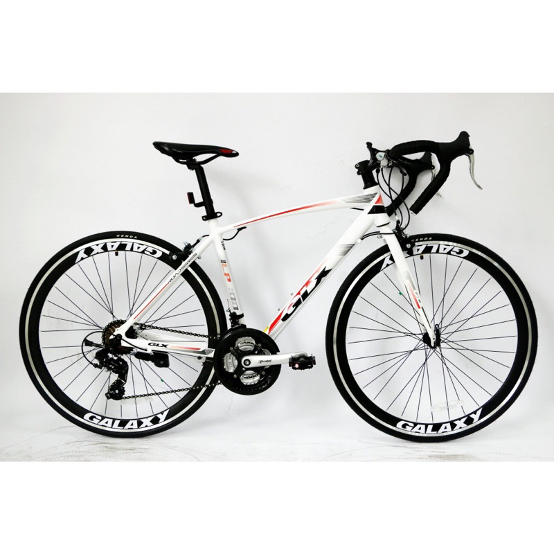 Xe đạp đua giá rẻ đường trường GaLaXy LP400 Bike mới 2023 Khung nhôm, tay lái cong cụp