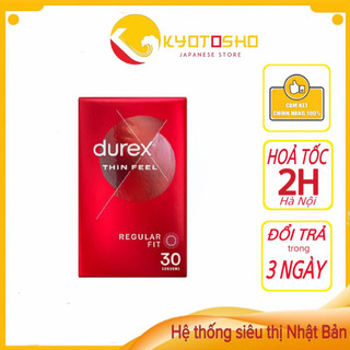 Bao cao su siêu mỏng Durex Fetherlite hộp 30 chiếc
