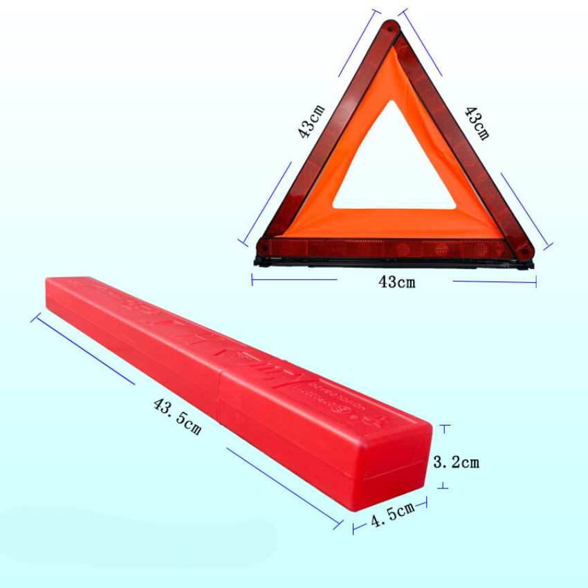 Biển Tam giác phản quang cảnh báo cảnh báo từ xa -Biển Cảnh Báo Nguy Hiểm khi xe gặp sự cố trên đường Bảo Đảm an toàn