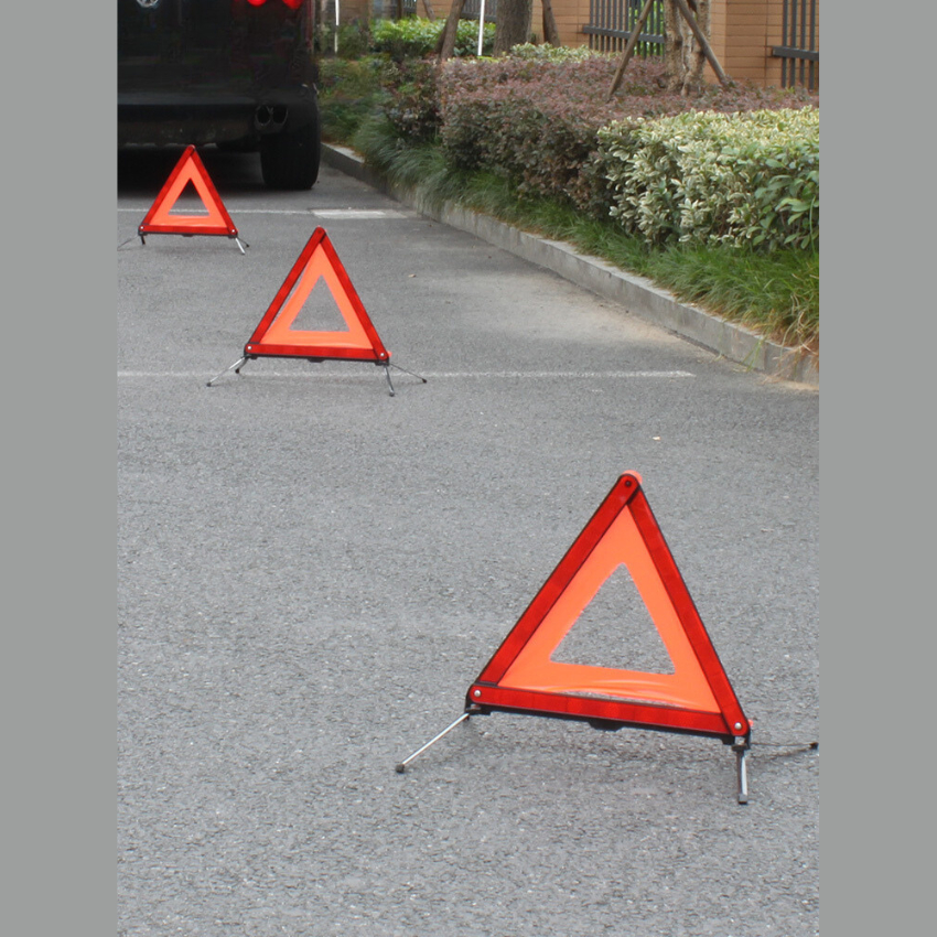 Biển Tam giác phản quang cảnh báo cảnh báo từ xa -Biển Cảnh Báo Nguy Hiểm khi xe gặp sự cố trên đường Bảo Đảm an toàn