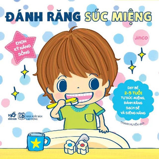 Sách - Ehon kỹ năng sống - Đánh răng súc miệng