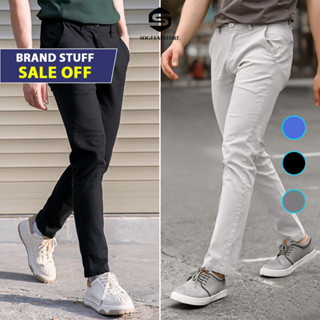 Quần Kaki dài Nam CAO CẤP Chất Đẹp Dáng Âu Co Dãn Slimfit màu đen xanh dáng ôm gọn, đứng form cao cấp Sogeum Store