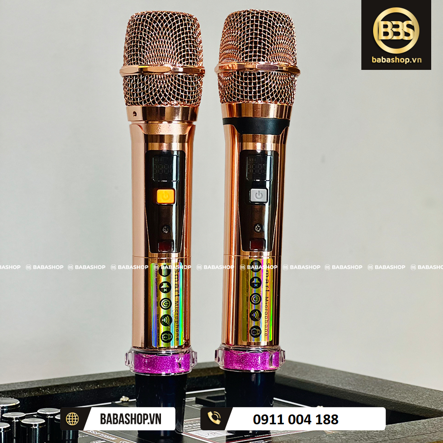 Loa kéo màn hình Kingbass TV-250K, Loa công suất lớn, tích hợp màn hình internet 21 inch, 4 hiệu ứng effecf
