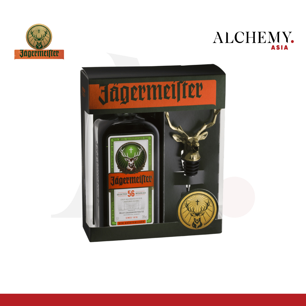 Rượu mùi Jagermeister 35% 700ml - tặng kèm đầu POUR
