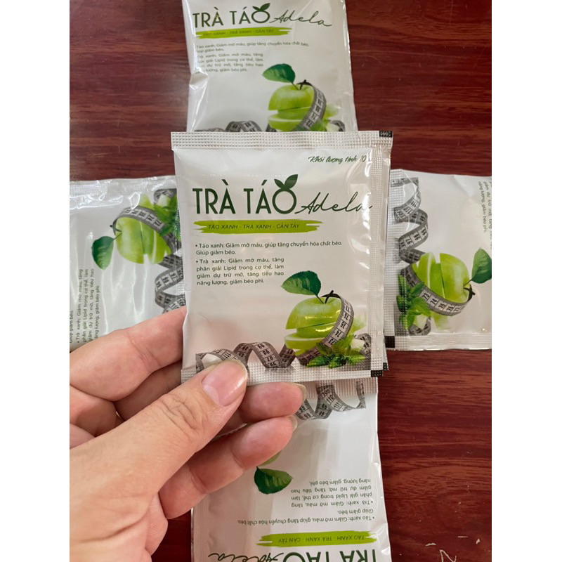 Set 3 gói lẻ Trà táo xanh giảm cân táo xanh Kelly