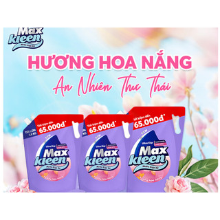 Nước Giặt Xả MaxKleen (cửa trên - cửa trước) 2.4 kg - 3.8 kg (CHAI- TÚI)