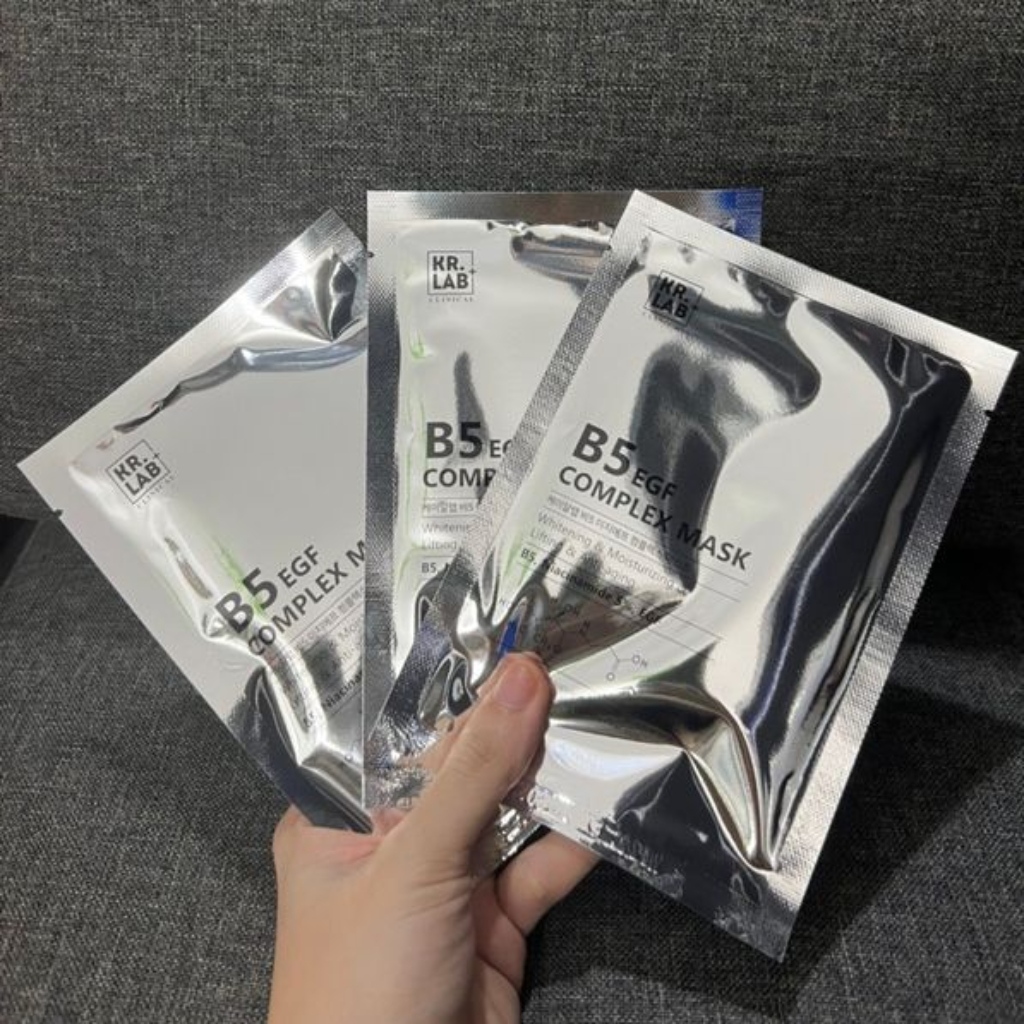 Combo 5 Mask B5 Kr.Lab Dưỡng Da Phục Hồi Da Cấp Ẩm - BELIPS