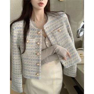 Áo khoác dạ tweed qccc