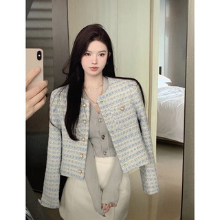 Áo Khoác Dạ Tweed QCCC