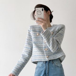 Áo Khoác Dạ Tweed QCCC