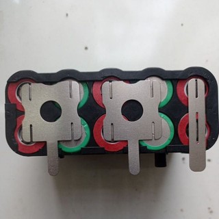 Bombo 5 Bộ kẽm hàn cell pin 5S-2P, độ dầy 0.18mm