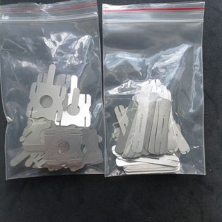 Bombo 5 Bộ kẽm hàn cell pin 5S-2P, độ dầy 0.18mm