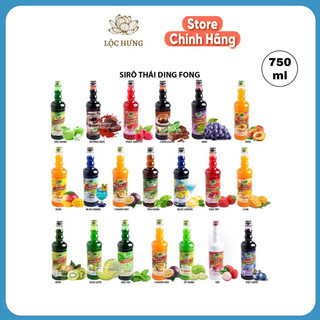 Siro thái lan dingfong đủ vị trái cây 760ml
