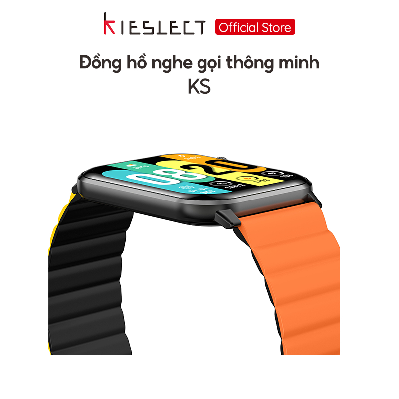 Đồng hồ thông minh Kieslect KS | 1.78 inch | Ultra AMOLED | 330mAh | Nghe gọi trực tiếp |Tặng Thêm Dây - Hàng Chính Hãng