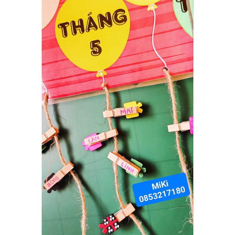 HAPPY BIRTHDAY MẪU TREO