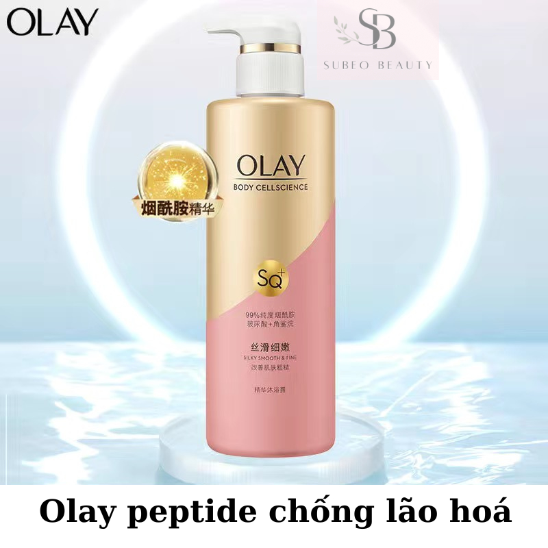 Sữa tắm dưỡng trắng OLAY B3+ siêu dưỡng trắng da, cấp ẩm, giúp làn da mịn màng, nhiều mùi hương / Subeo Beauty