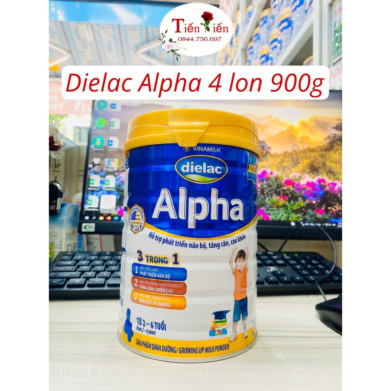 Dielac Alpha 3, 4 lon 900g