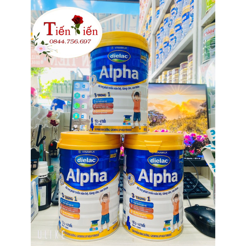 Dielac Alpha 3, 4 lon 900g