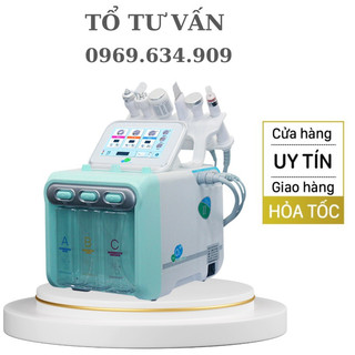 [Hàng Loại 1 Chuẩn] Máy Chăm Sóc Da, H202 AQua 6 In1 Chính Hãng Bảo Hành 15 Tháng