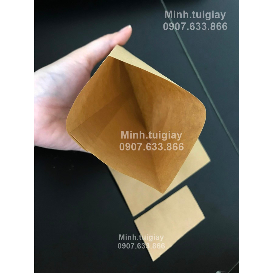 Túi giấy kraft nâu đựng hạt giống