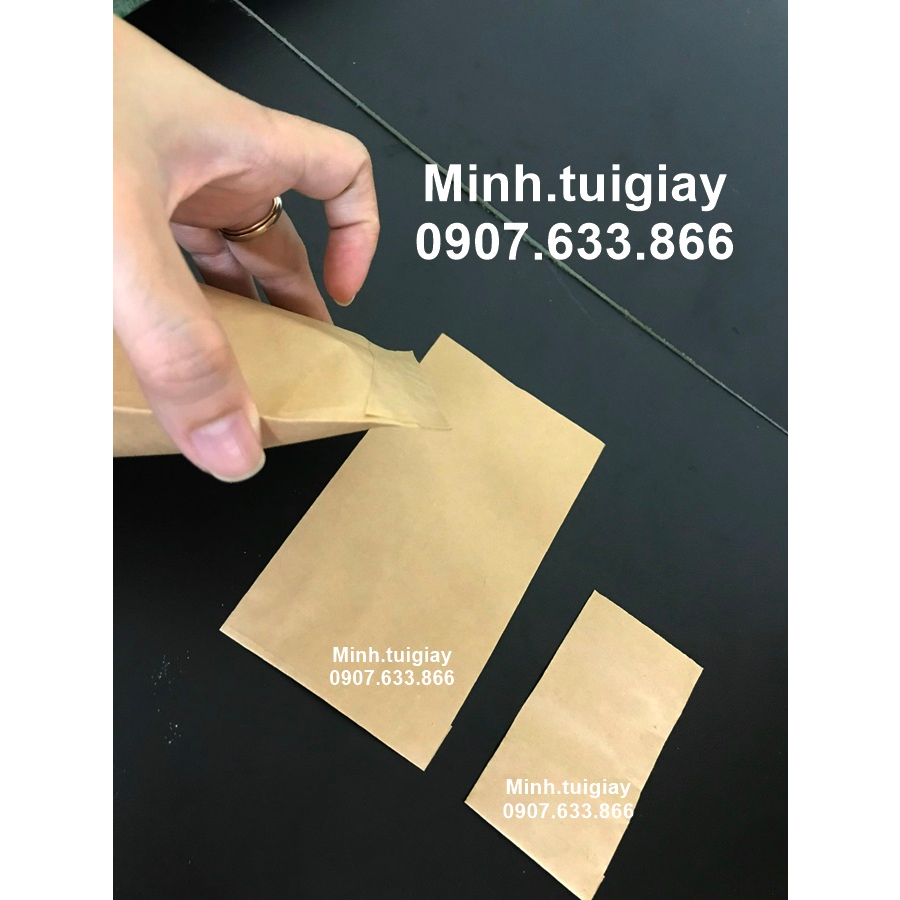 Túi giấy kraft nâu đựng hạt giống