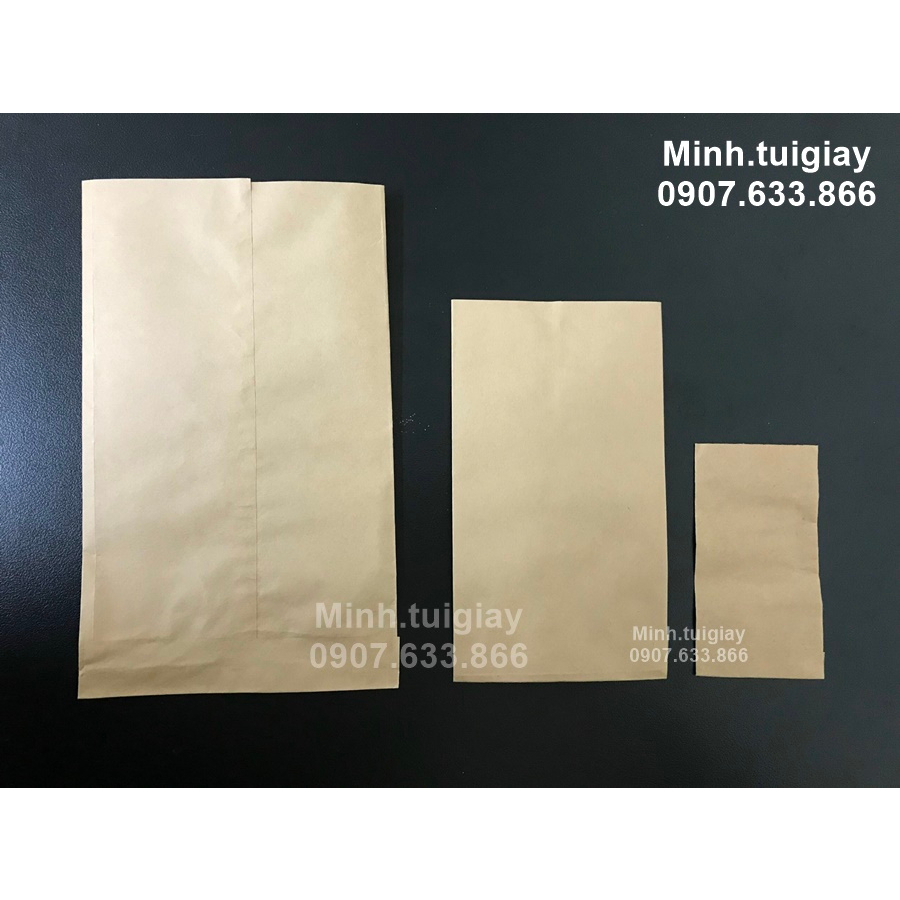 Túi giấy kraft nâu đựng hạt giống