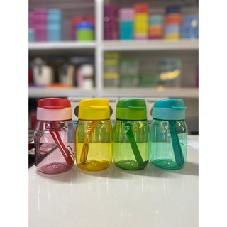BÌNH NƯỚC LOHAS 350ML TUPPERWARE MÀU HOT TREND
