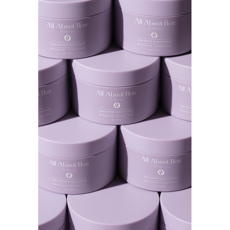 Tẩy Tế Bào Chết Tóc AAH All About Hair, tẩy tế bào chết da đầu 200gr  Nabi