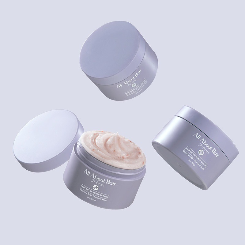 Tẩy Tế Bào Chết Tóc AAH All About Hair, tẩy tế bào chết da đầu 200gr  Nabi