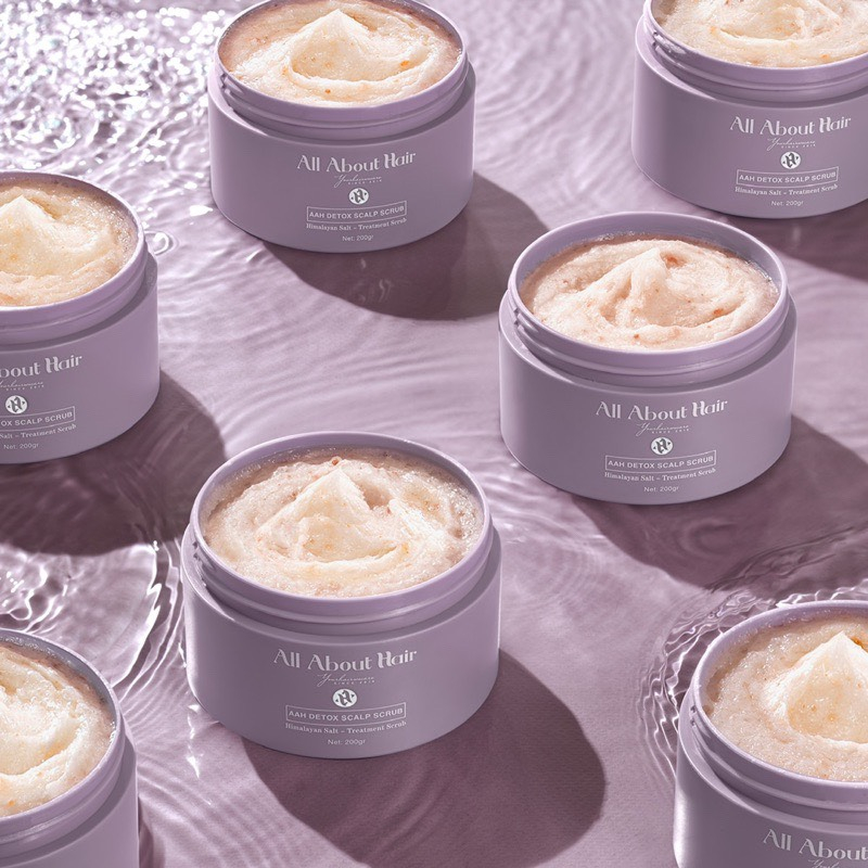 Tẩy Tế Bào Chết Tóc AAH All About Hair, tẩy tế bào chết da đầu 200gr  Nabi
