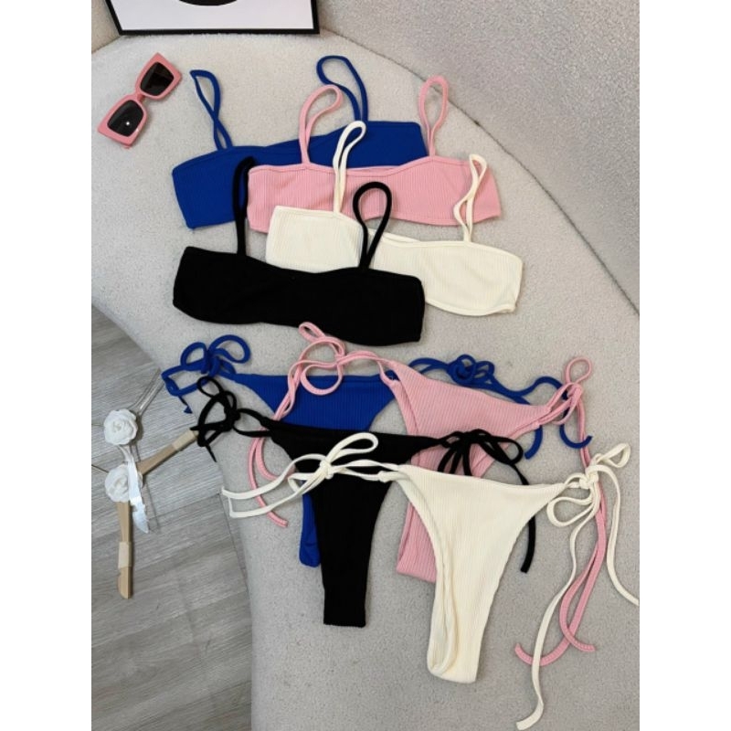 2FASHIONISTA ▪︎ BIKINI 2 mảnh đi biển sexy - Đồ bơi lọt khe quyến rũ