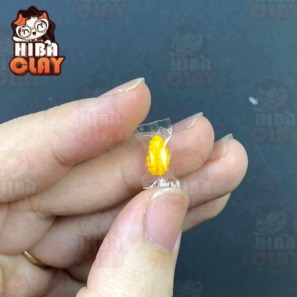 1 Gói Kẹo Ngô, kẹo bắp Mini Food, đồ ăn mini mô hình cho búp bê DIY