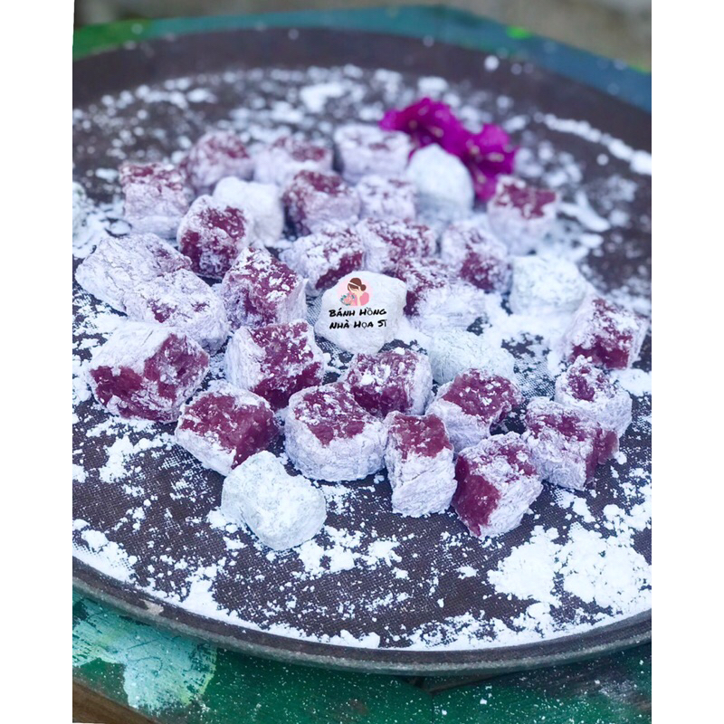 Bánh hồng tím lá cẩm đặc sản Bình Định túi 500gr