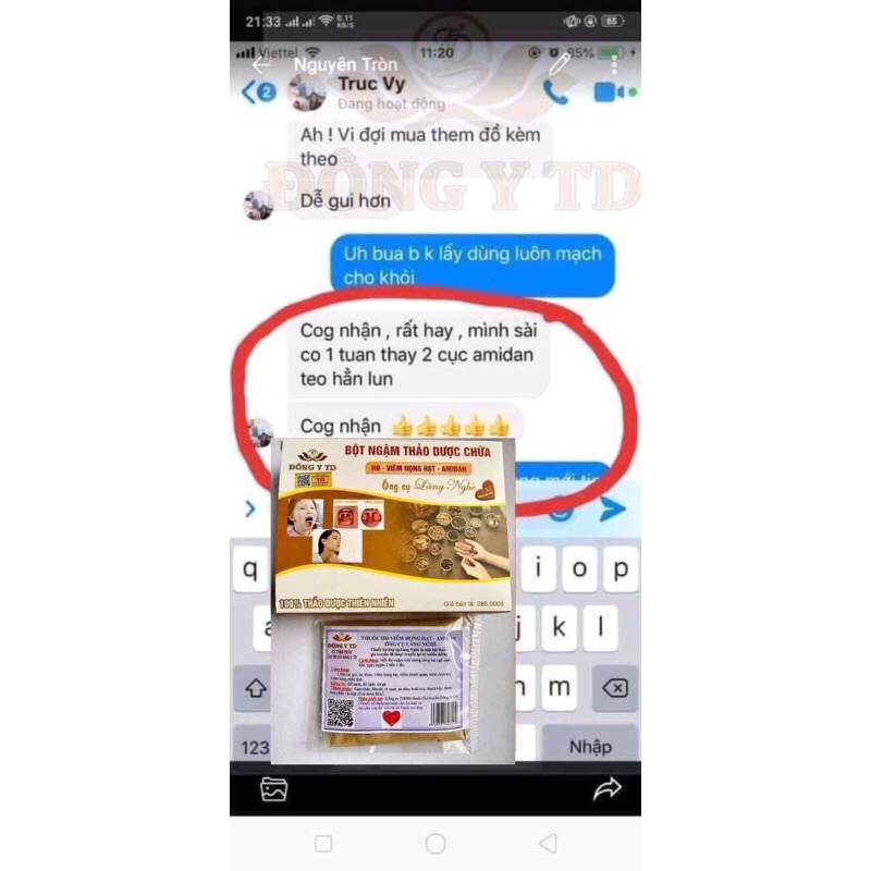 Thảo mộc ho đờm, viêm họng hạt, amidal, thanh quản