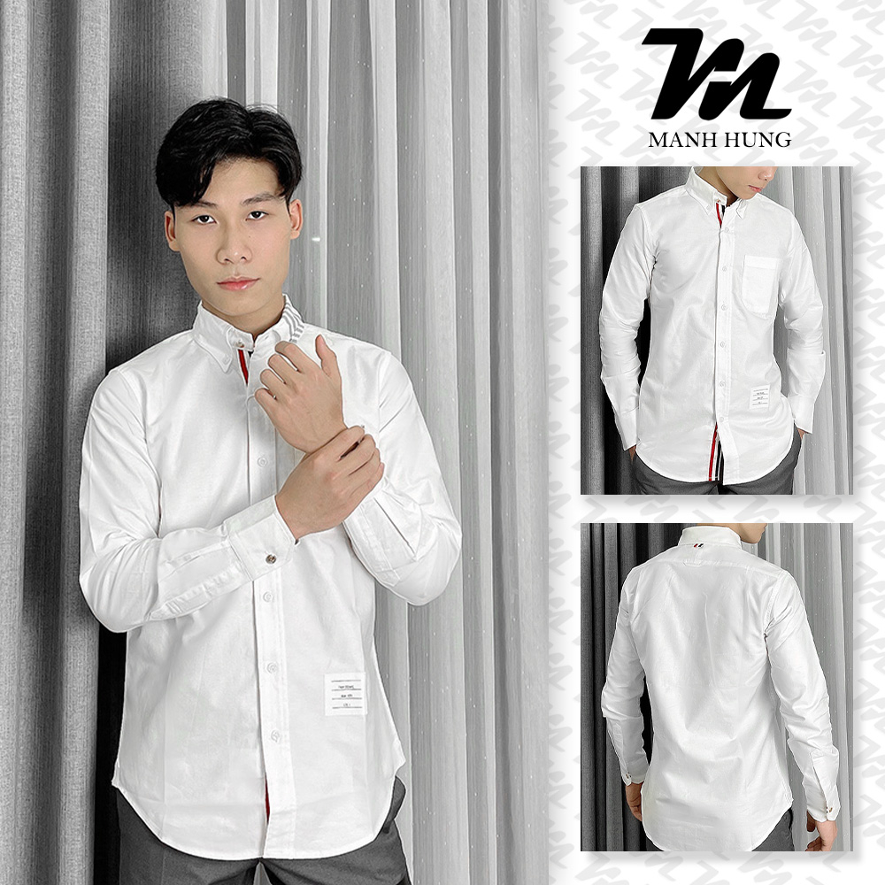 🏆  - Sơ Mi Thom Viền Trong Vải Oxford Hottrend 2023 Hàng Cao Cấp Chuẩn Hàng Loại 1 Qc - Mạnh Hùng Shop 219