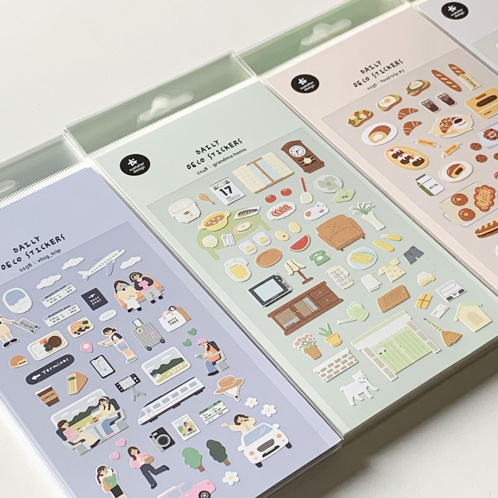 Sticker Hàn Quốc chính hãng mẫu mới nhất Art Therapy