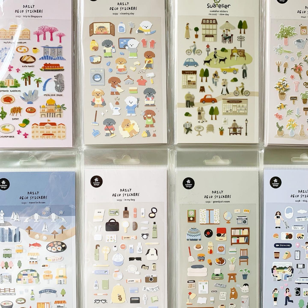 Sticker Hàn Quốc chính hãng mẫu mới nhất Art Therapy