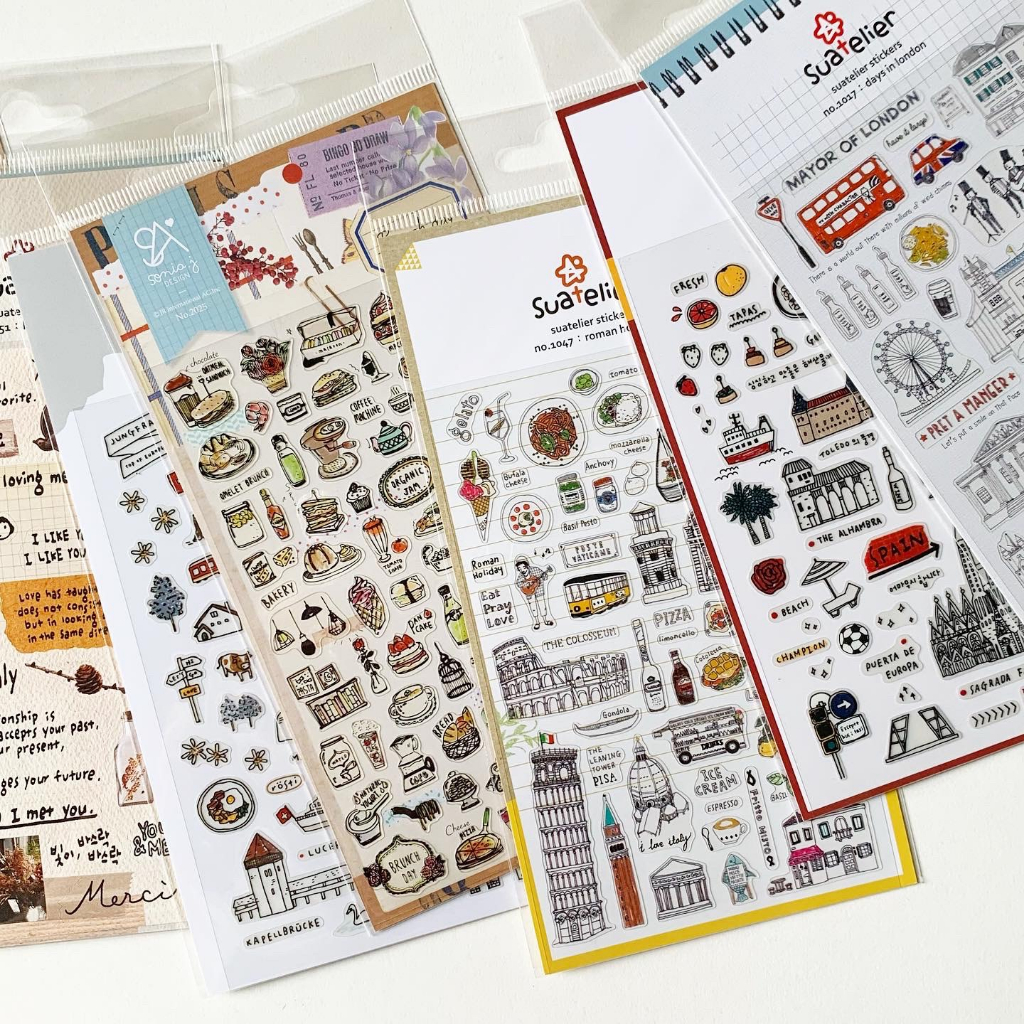 Sticker Hàn Quốc chính hãng mẫu mới nhất Art Therapy